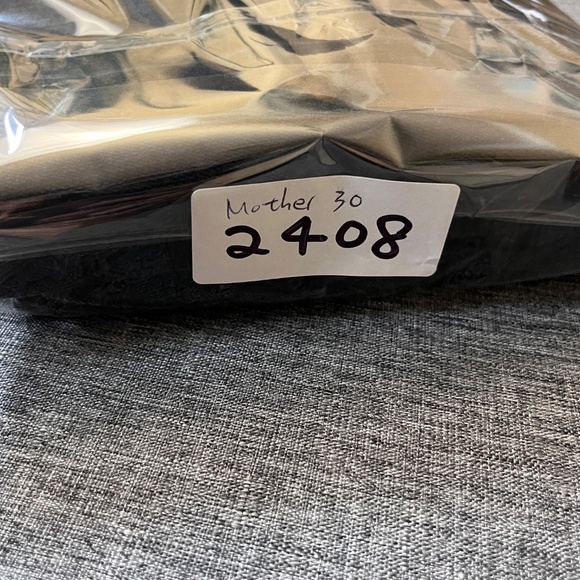 Mother The Looker Ankle Fray Not Guilty Jeans - Women's Size 30 - Black - Picture 13 of 13